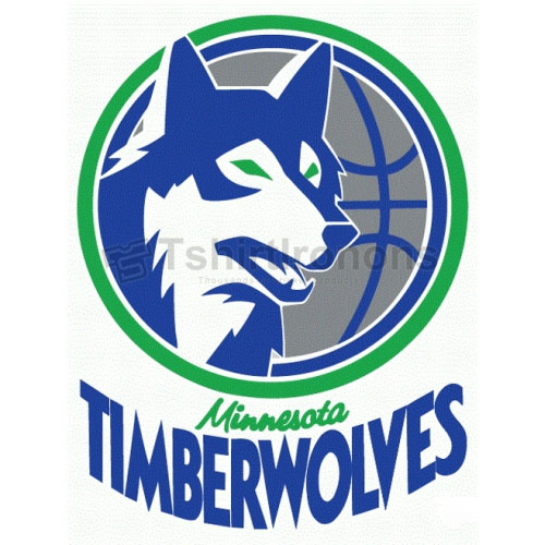 Minnesota Timberwolves T-shirts Iron On Transfers N1090 - Click Image to Close